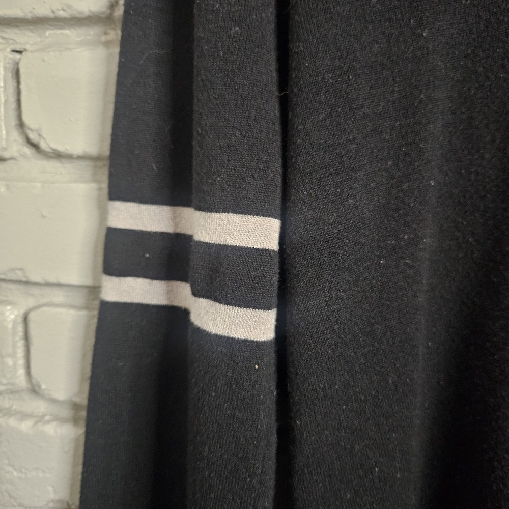 Harry Potter Womens Cardigan 2XL Slytherin Crest Varsity Knit Black - Picture 7 of 7